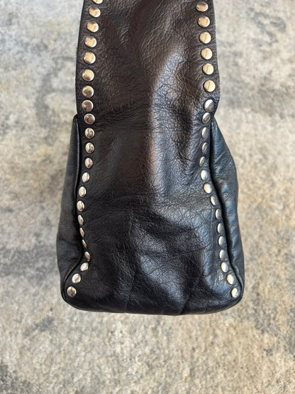 Miu Miu 1990's leather nails bag