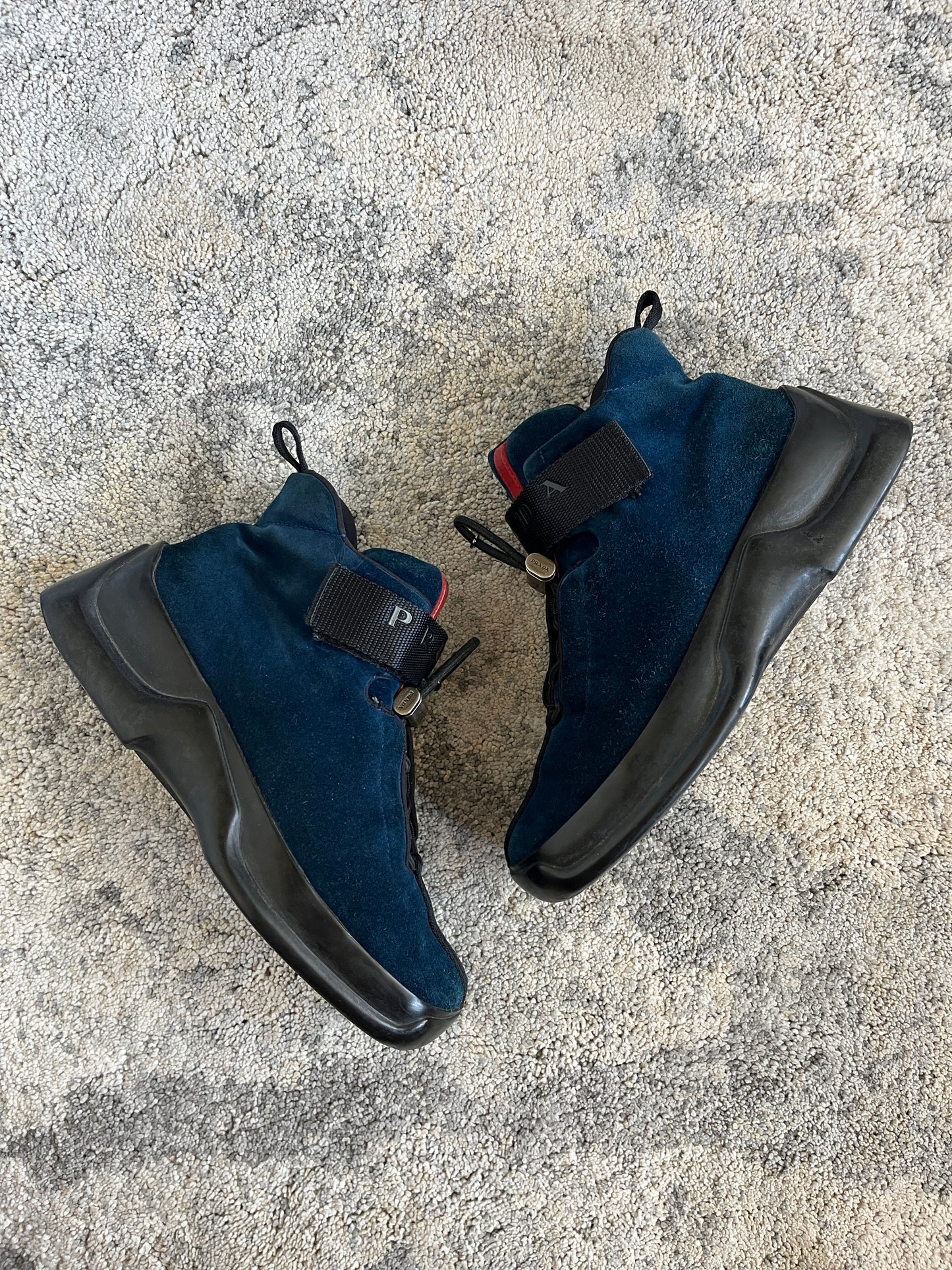 Prada FW1999 suede high trainers
