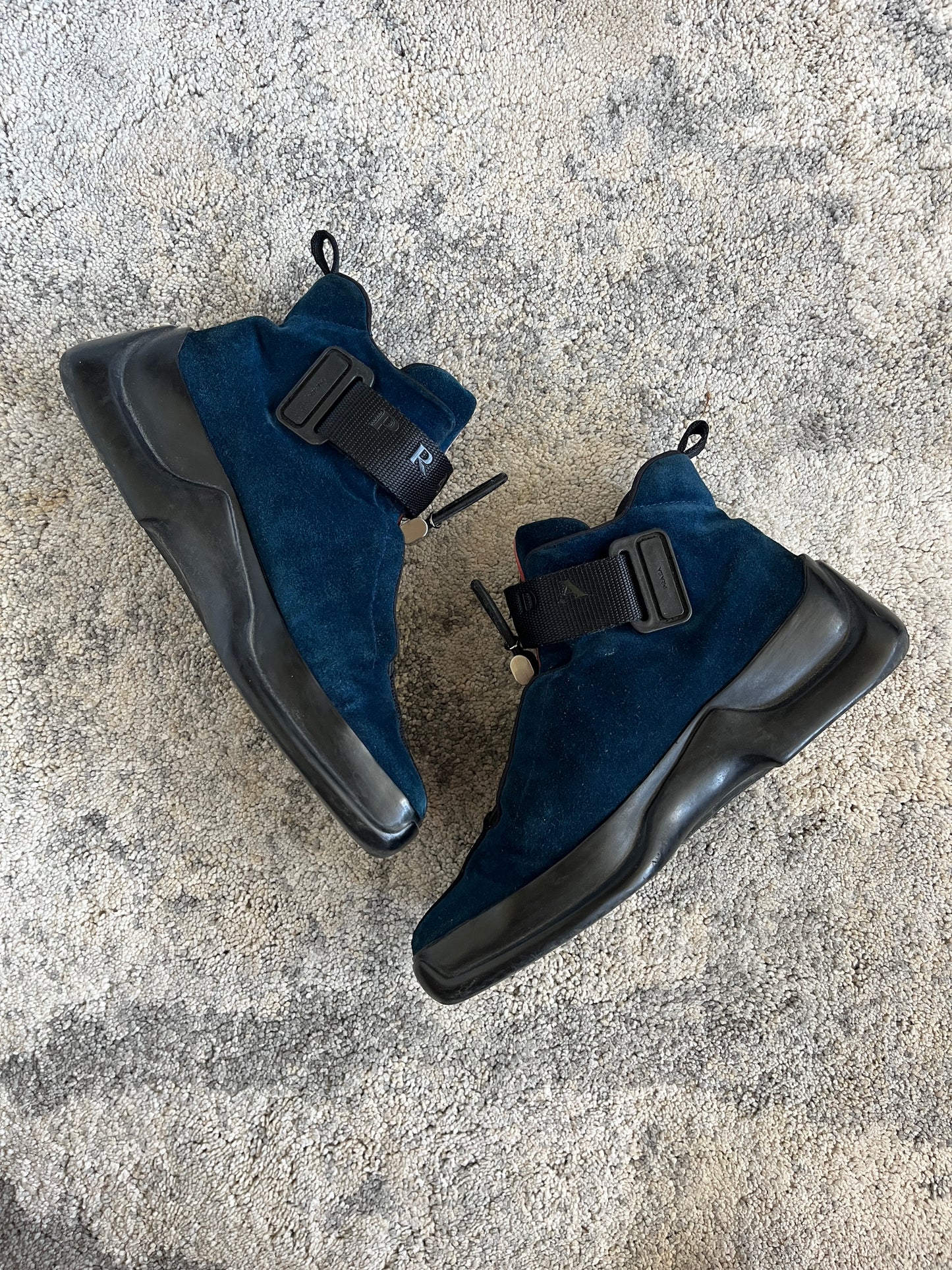 Prada FW1999 suede high trainers