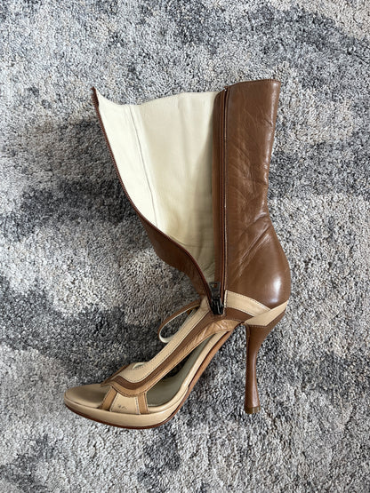 Prada SS2008 leather heels