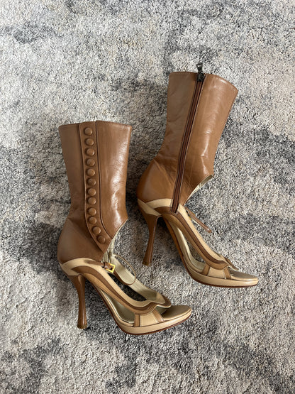 Prada SS2008 leather heels