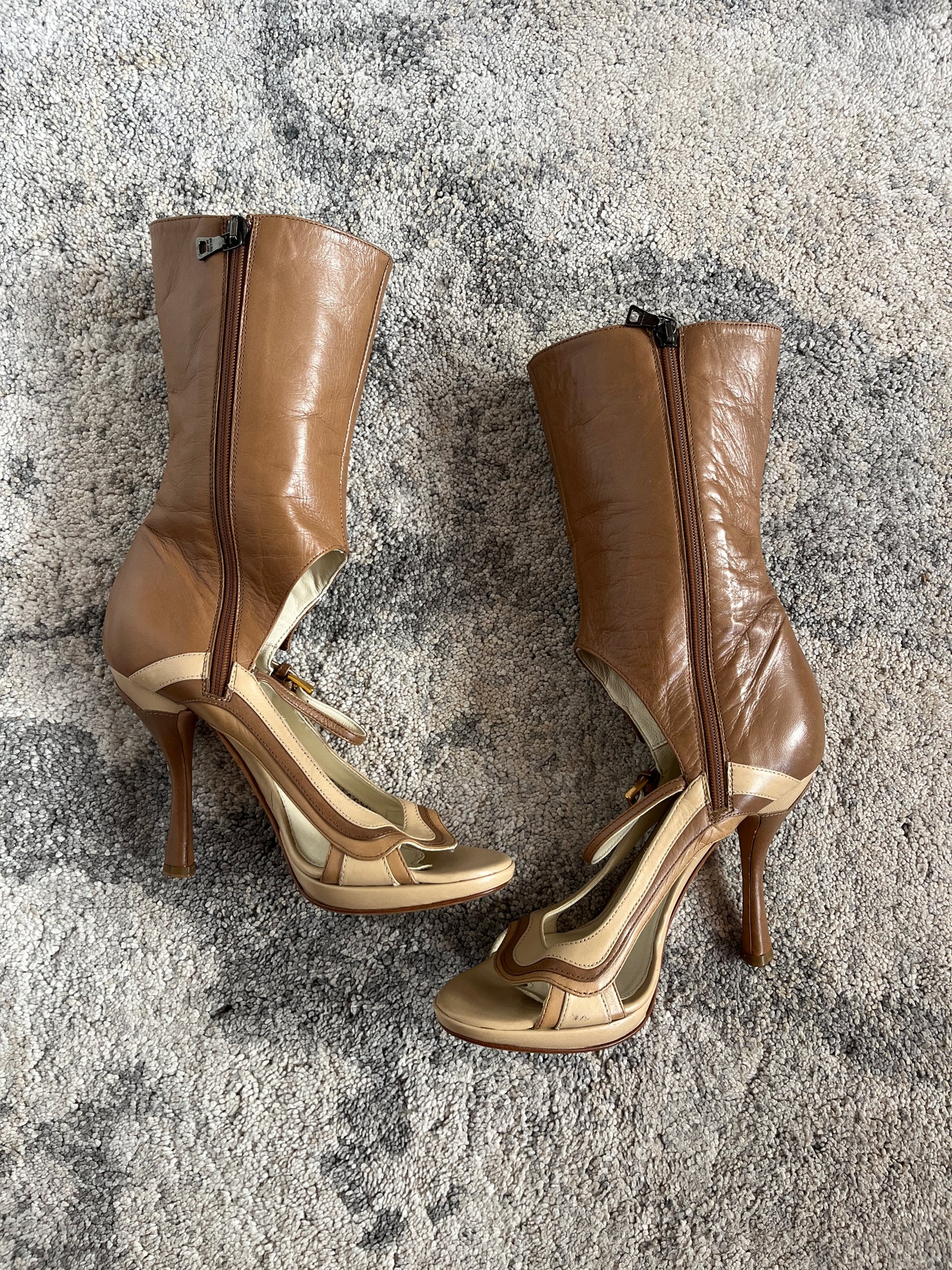 Prada SS2008 leather heels
