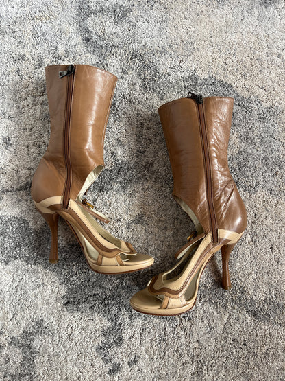 Prada SS2008 leather heels