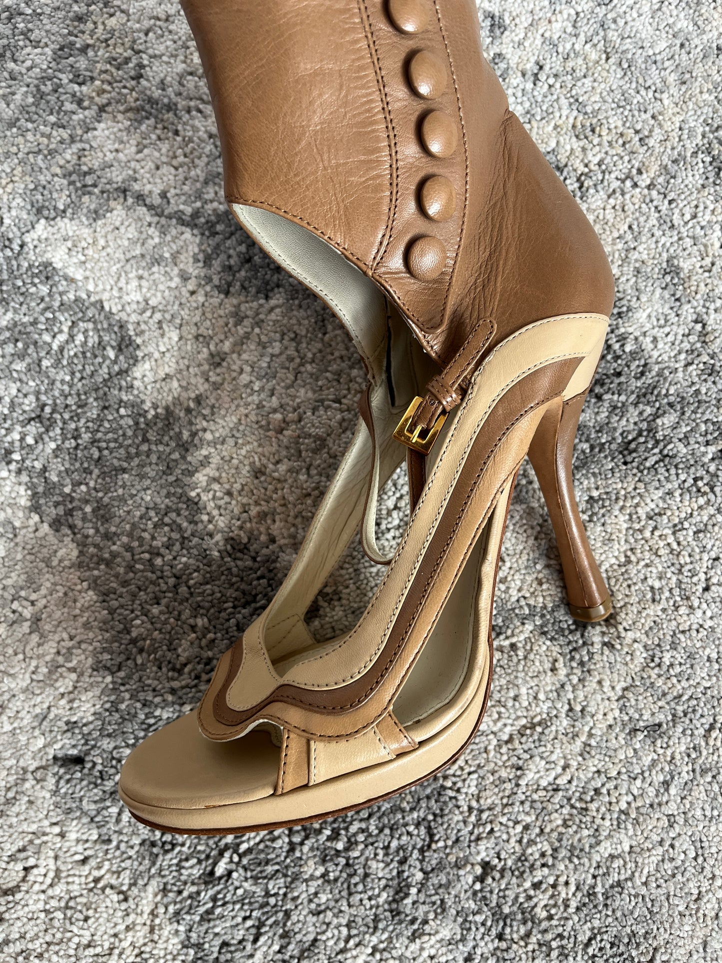 Prada SS2008 leather heels