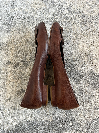 Prada 2000's leather ballet shoes