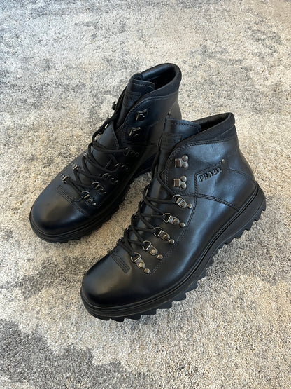 Prada 2010's leather hiking boots