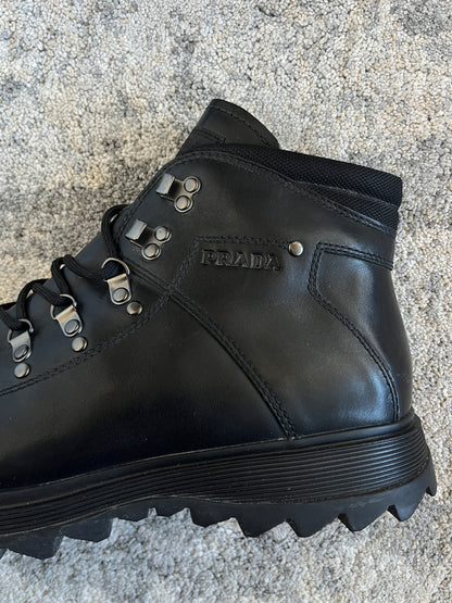Prada 2010's leather hiking boots