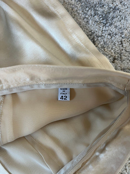 Maison Margiela 2000's slik skirt
