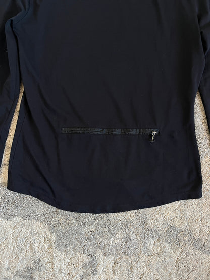 Prada 2000's turtleneck nylon longsleeve