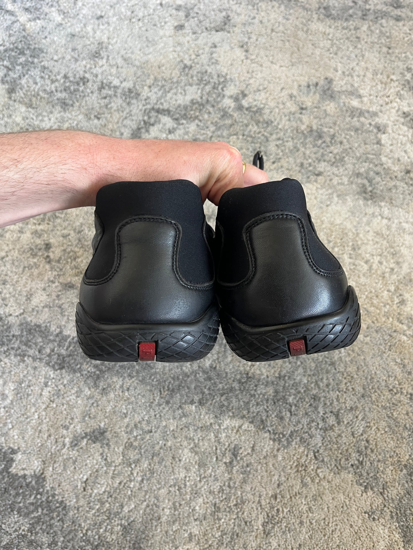 Prada 1999 leather trainers