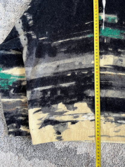 Prada FW2017 landscape wool sweater