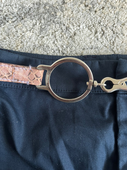 Prada FW2000 python belt