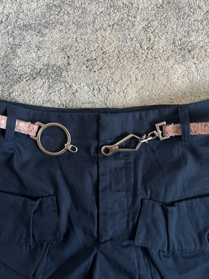 Prada FW2000 python belt