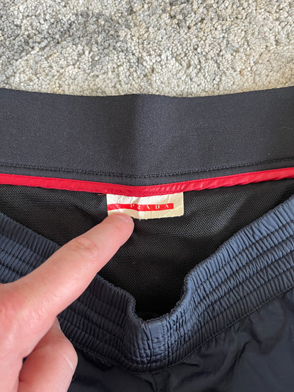 Prada 2003 Luna Rossa nylon swimwear short