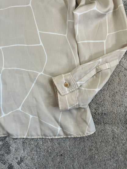 Miu Miu 2000 nylon & silk shirt