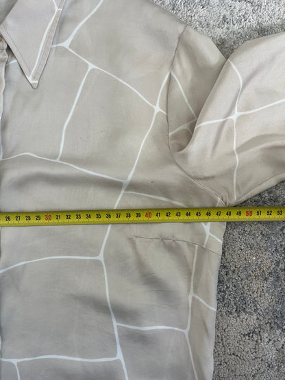 Miu Miu 2000 nylon & silk shirt