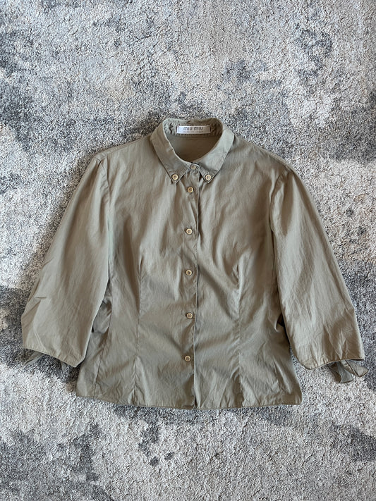 Miu Miu SS2000 cotton shirt