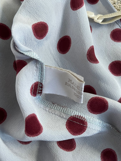 Prada SS2000 polka dot silk tanktop