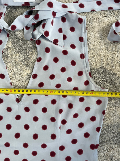 Prada SS2000 polka dot silk tanktop