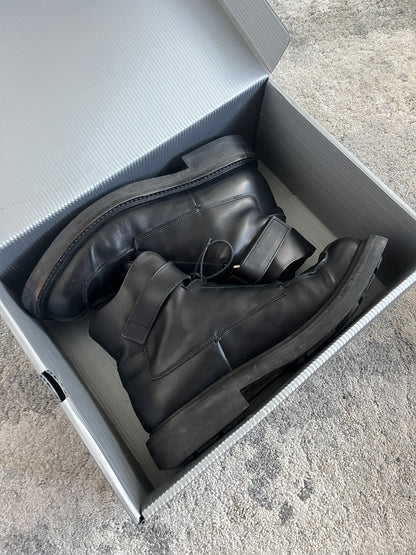 Prada FW1999 leather mid boots