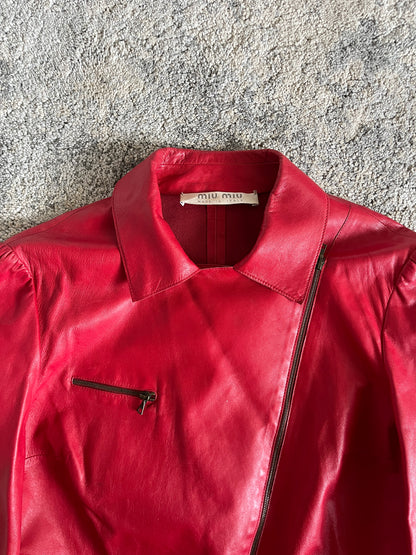 Miu Miu FW2000 leather perfecto