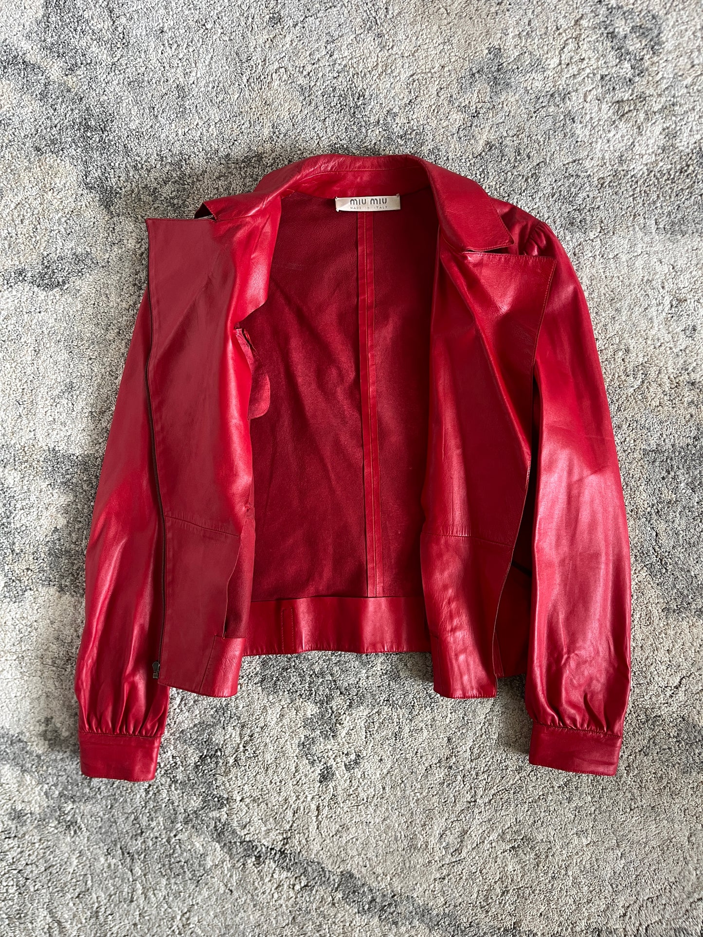 Miu Miu FW2000 leather perfecto