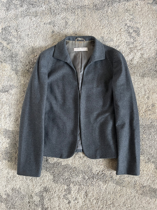 Miu Miu 1998 wool tailored jacket