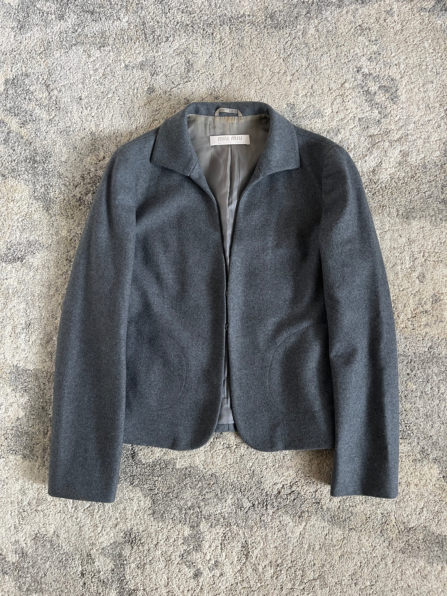 Miu Miu 1998 wool tailored jacket
