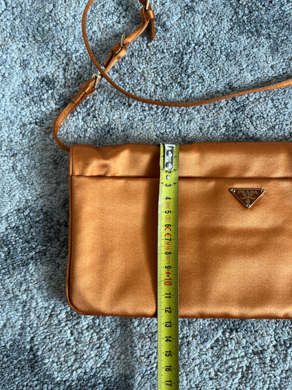 Prada 2000 nylon satin shoulder bag