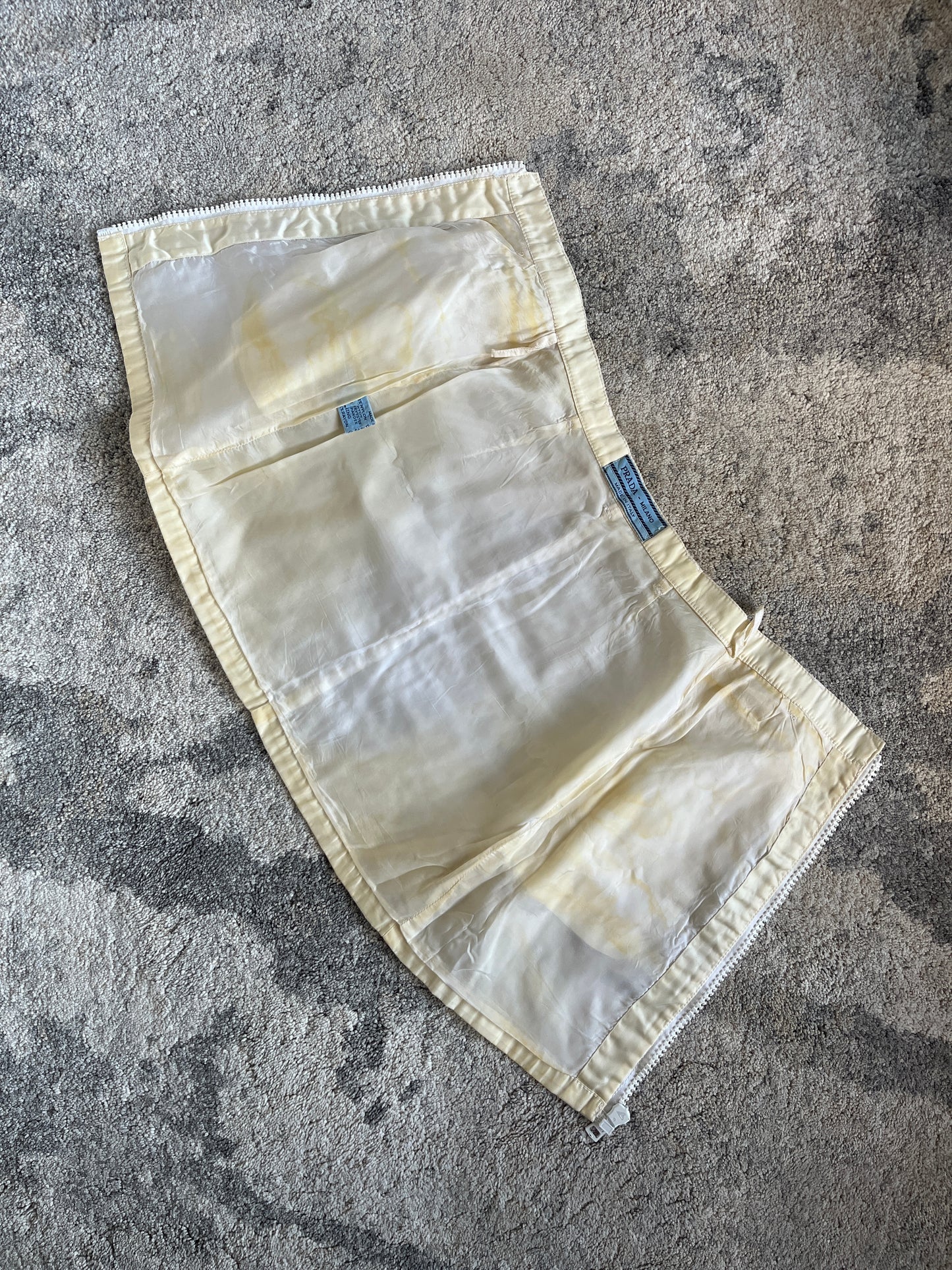 Prada SS1994 nylon skirt