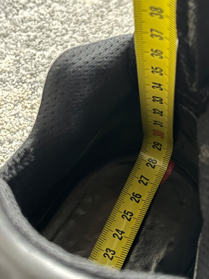 Prada 2000's leather combats low shoes