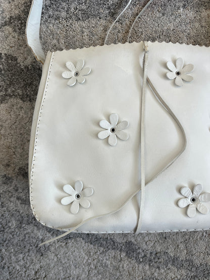 Prada FW1993 leather flowers crossbody bag