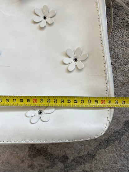 Prada FW1993 leather flowers crossbody bag