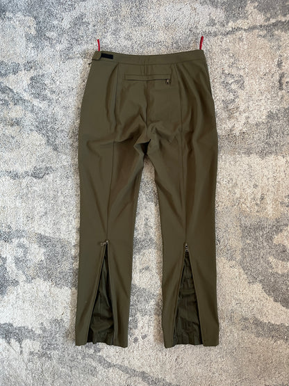 Prada SS1999 linea rossa zip nylon pant