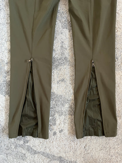 Prada SS1999 linea rossa zip nylon pant