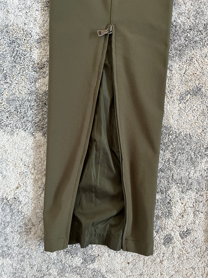 Prada SS1999 linea rossa zip nylon pant