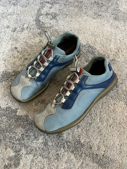 Prada SS2000 mesh & leather trainers