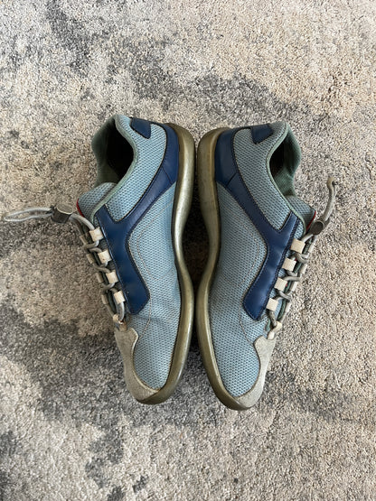 Prada SS2000 mesh & leather trainers