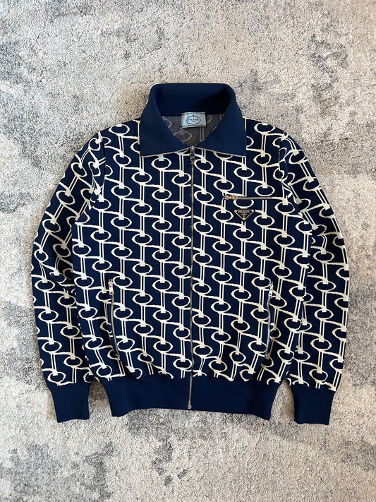 Prada SS2017 jacquard nylon jacket