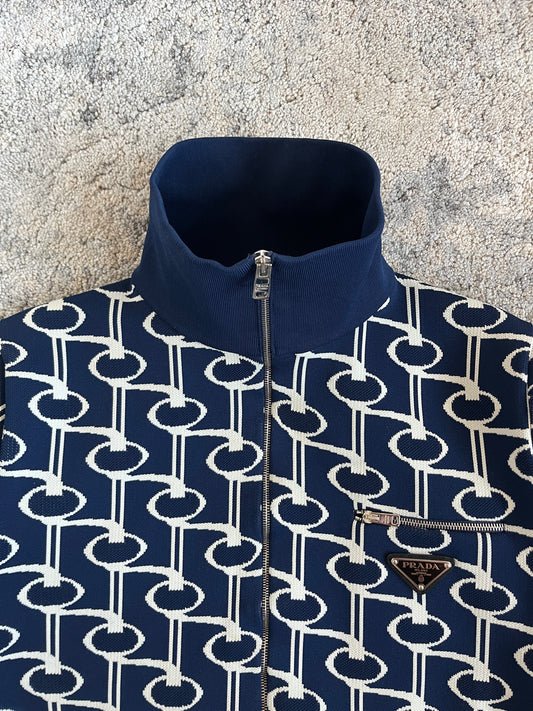 Prada SS2017 jacquard nylon jacket
