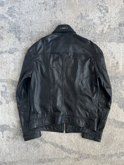 D&G 2000's multipockets leather jacket