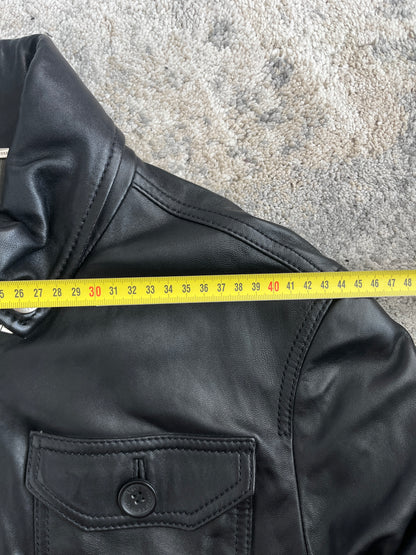 D&G 2000's multipockets leather jacket
