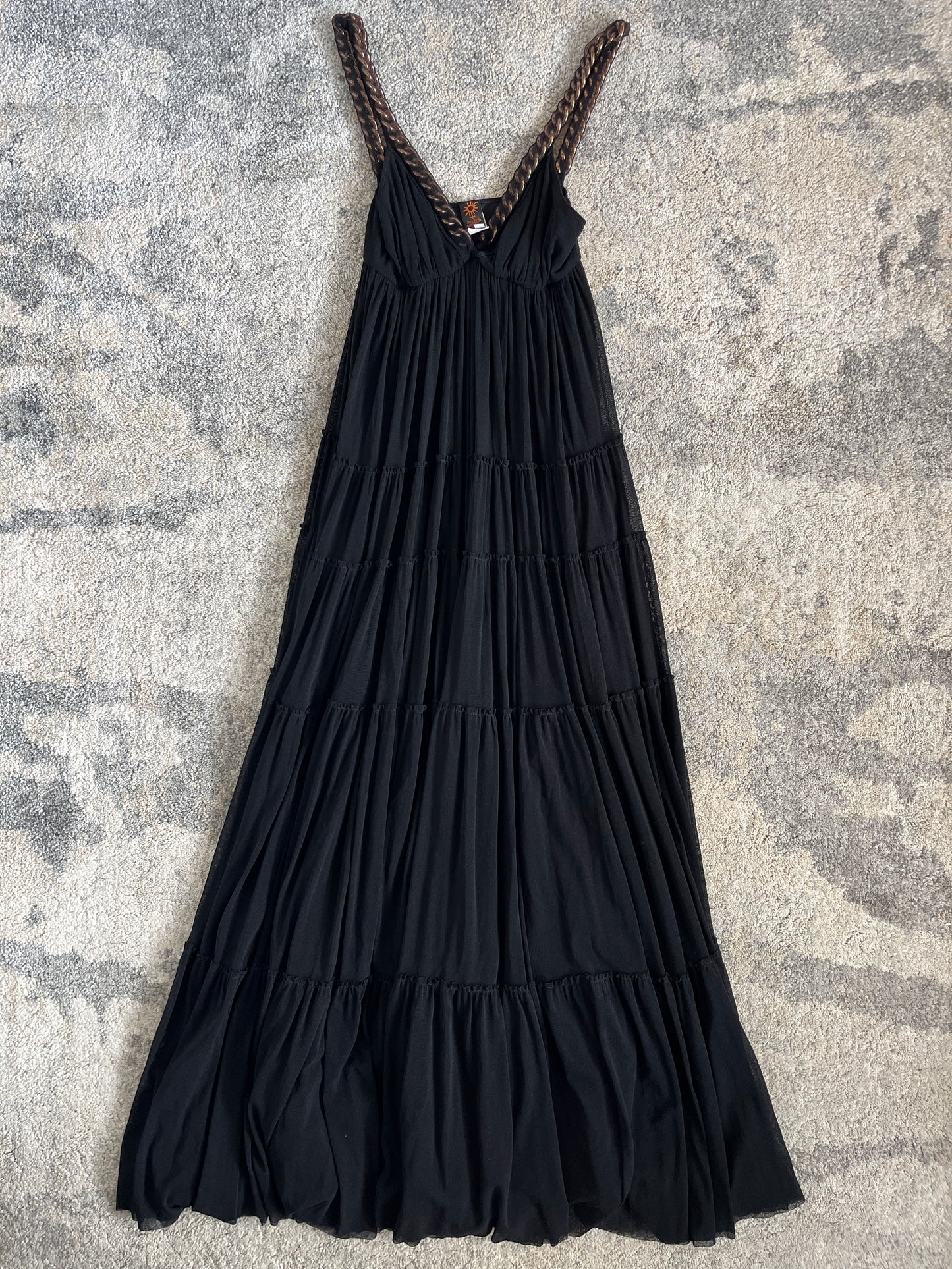 Jean Paul gaultier 1990's mesh chain dress