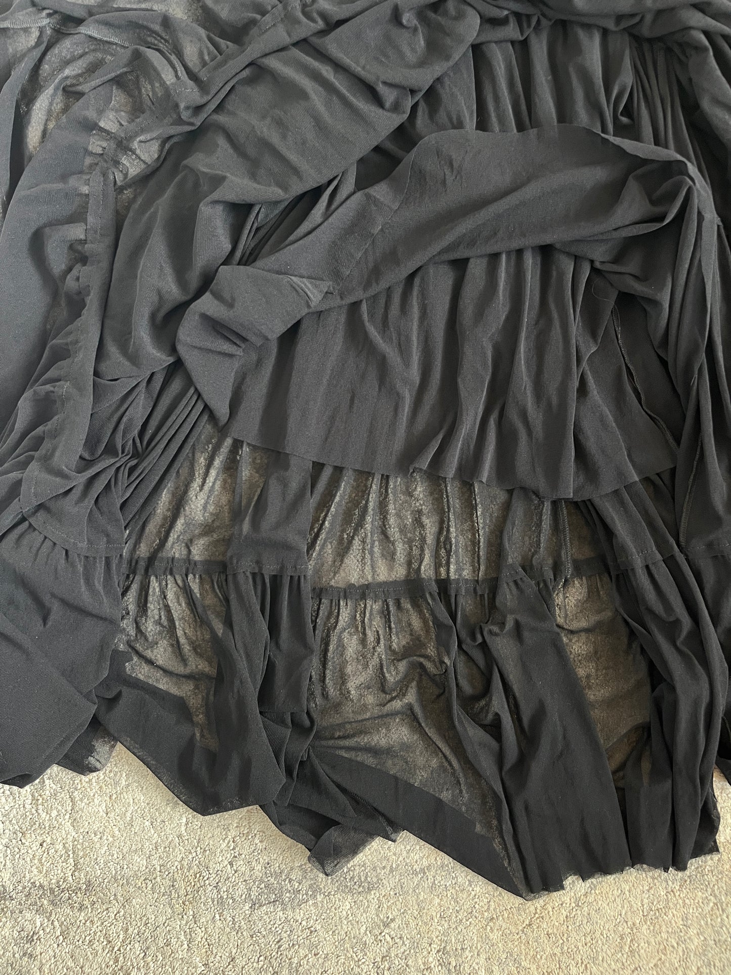 Jean Paul gaultier 1990's mesh chain dress