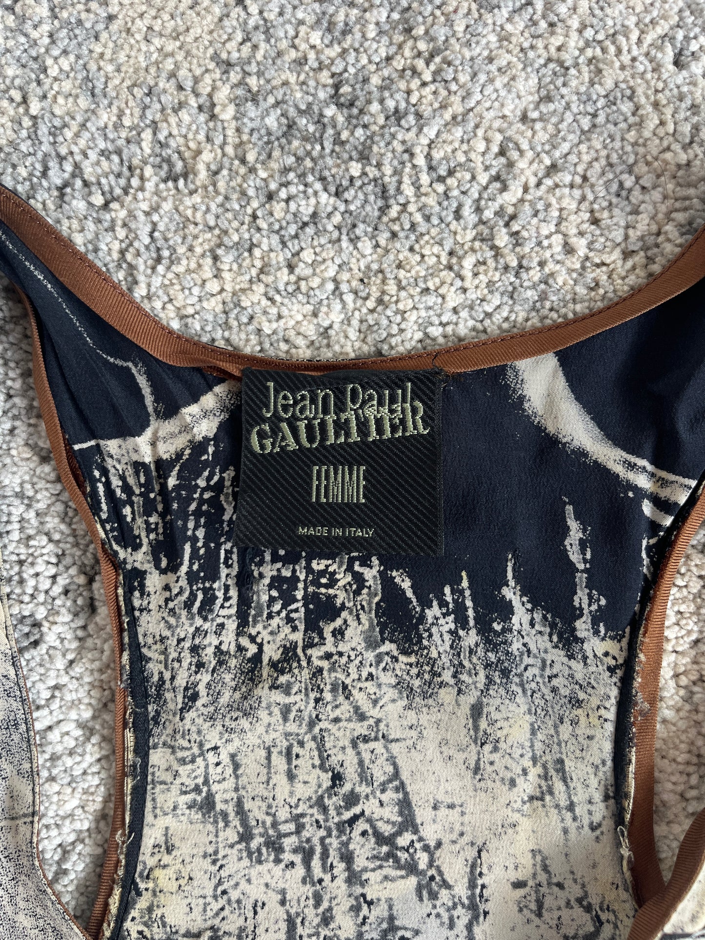 Jean Paul Gaultier SS1999 Venus of Milo dress