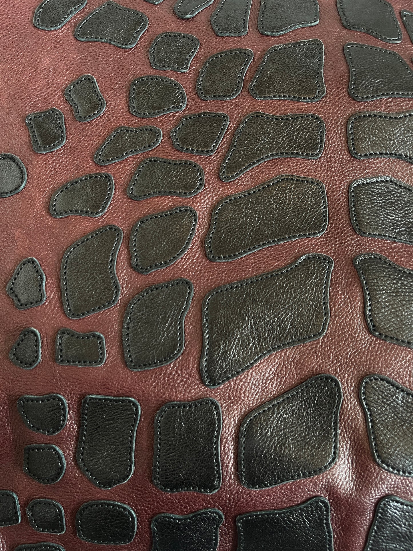 Prada 2010's leather scales patch bag