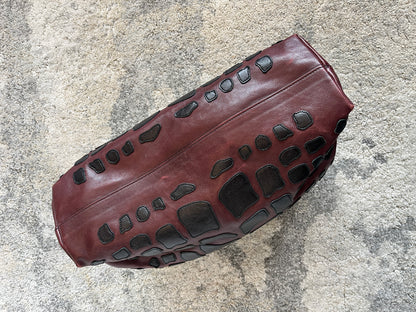 Prada 2010's leather scales patch bag