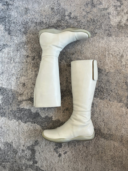 Prada SS1999 runway vibram leather boots