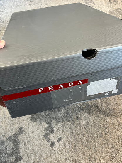 Prada SS1999 runway vibram leather boots