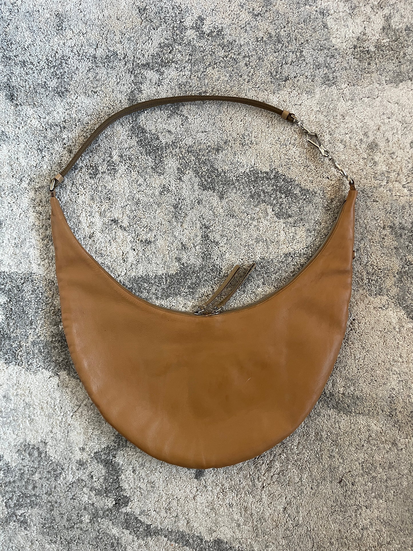 Prada FW2000 leather moon bag